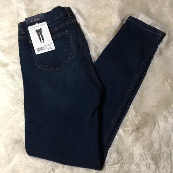 Rafaella skinny jeans size 8 dark azure - Picture 2 of 8